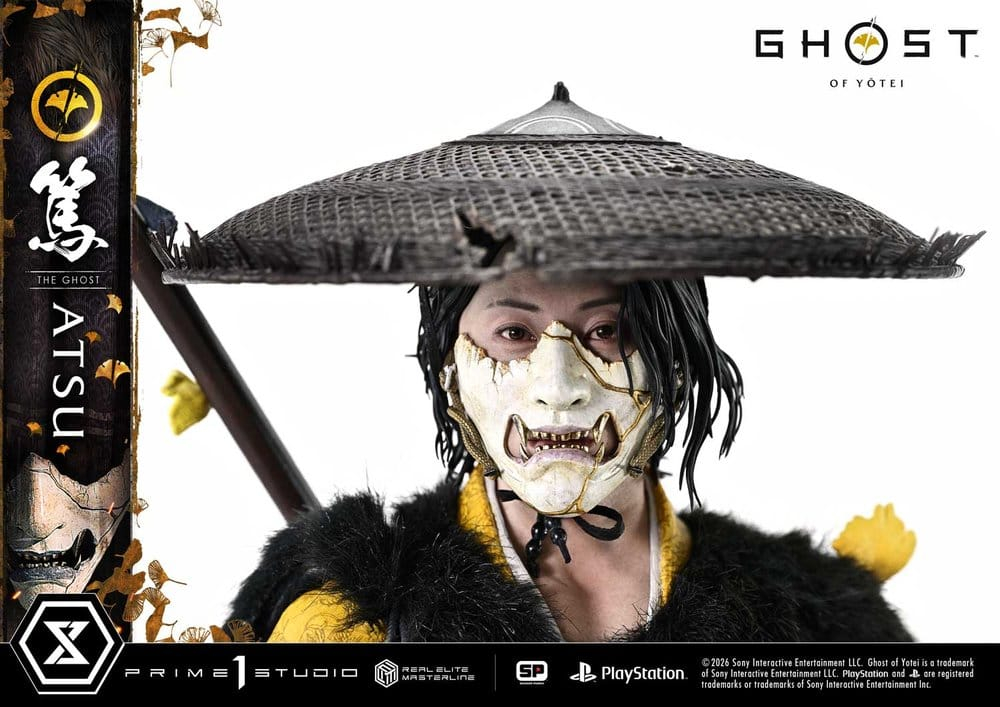 Ghost of Yotei Real Elite Masterline Statue 1/4 Atsu 59 cm [20]