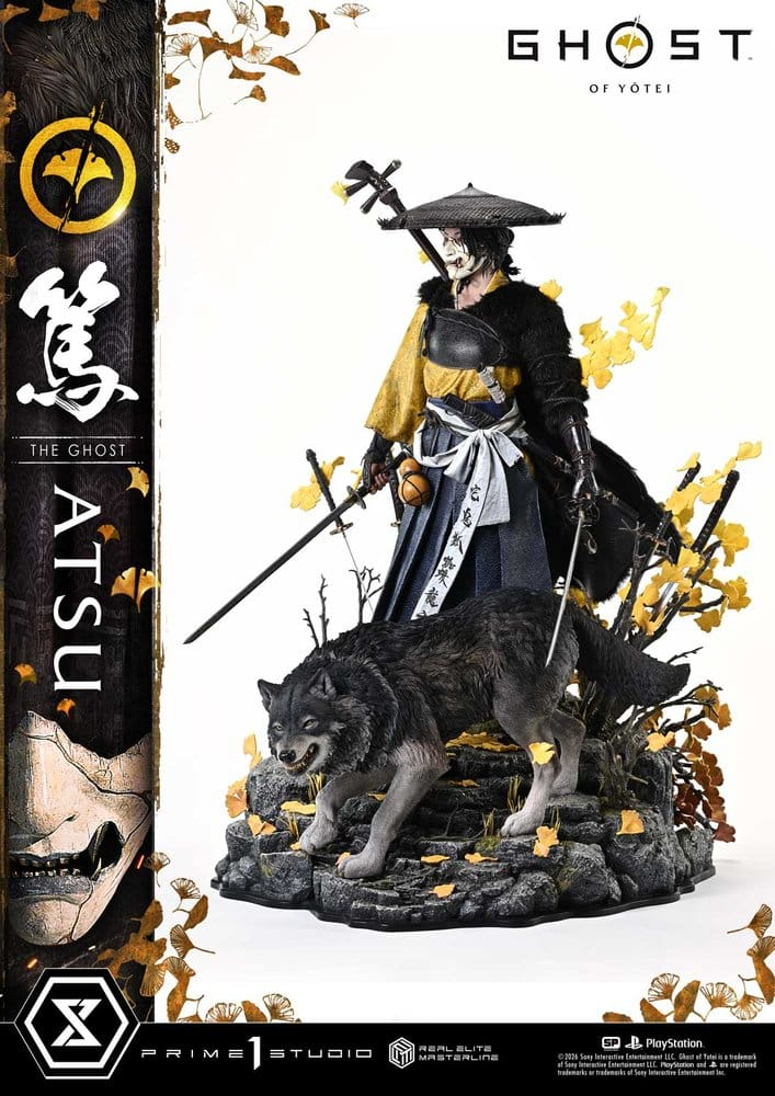 Ghost of Yotei Real Elite Masterline Statue 1/4 Atsu 59 cm [15]