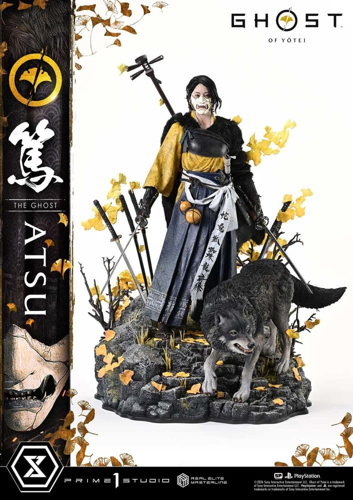 Ghost of Yotei Real Elite Masterline Statue 1/4 Atsu 59 cm [9]