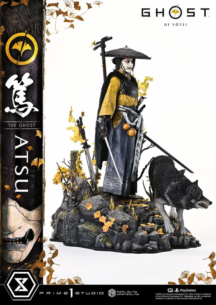 Ghost of Yotei Real Elite Masterline Statue 1/4 Atsu 59 cm [13]