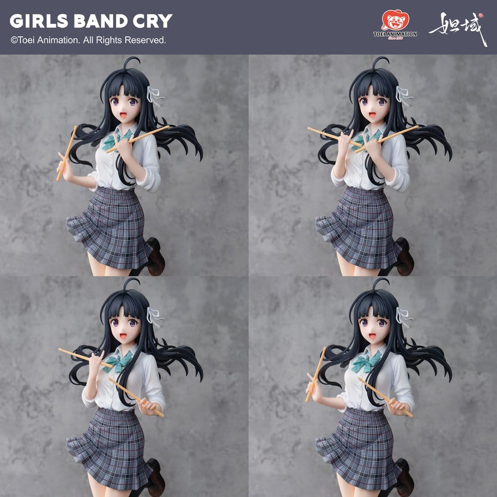 Girls Band Cry Natsu wo Mankitsu shite Sakebe Series No. 2 PVC Statue 1/7 Subaru Awa 26 cm [9]