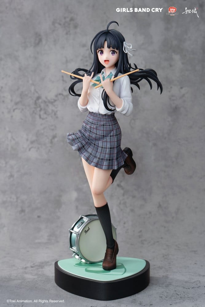 Girls Band Cry Natsu wo Mankitsu shite Sakebe Series No. 2 PVC Statue 1/7 Subaru Awa 26 cm [7]