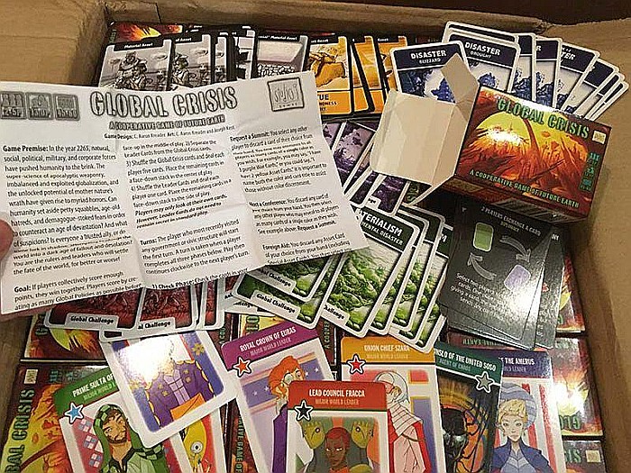 Global Crisis: A Cooperative Game of Future Earth [2]