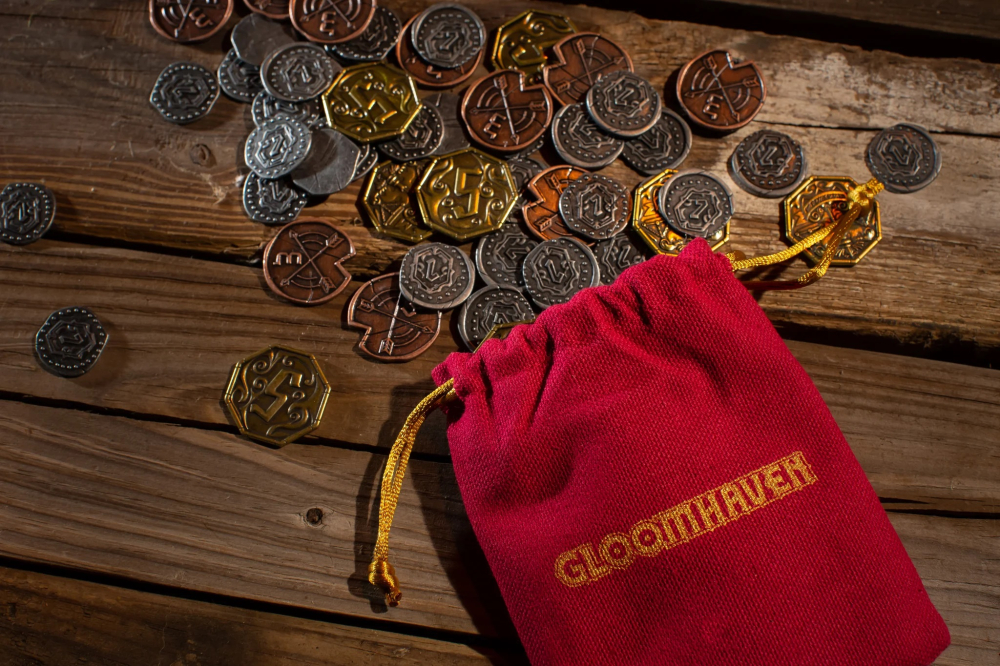 Gloomhaven Metal Coin Upgrade Set 60 Monede [2]