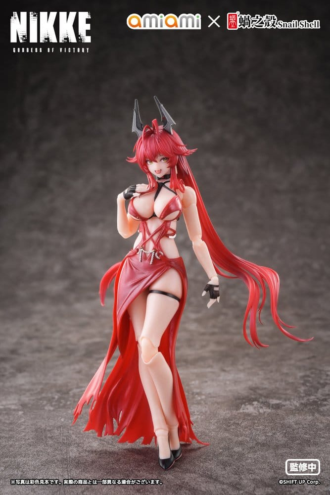 Goddess of Victory: Nikke Action Figure 1/12 Red Hood Nonsense Red 16 cm [20]