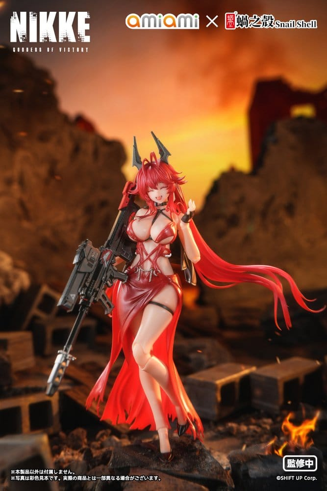 Goddess of Victory: Nikke Action Figure 1/12 Red Hood Nonsense Red 16 cm [2]