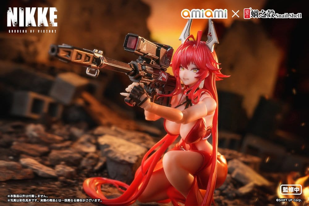 Goddess of Victory: Nikke Action Figure 1/12 Red Hood Nonsense Red 16 cm [4]