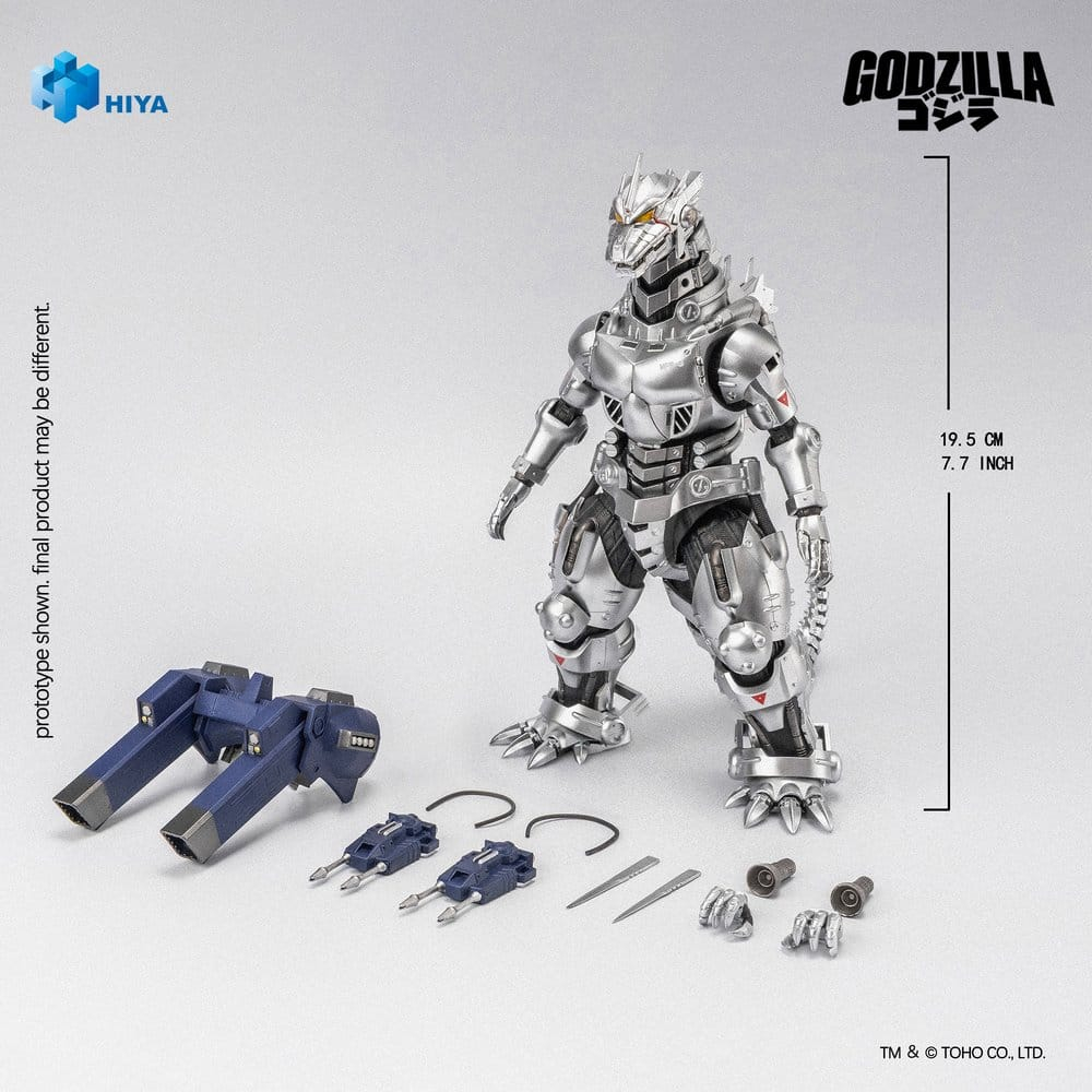 Godzilla Against Mechagodzilla (2002) Exquisite Basic Series Action Figure Mechagodzilla MFS-3 20 cm [2]