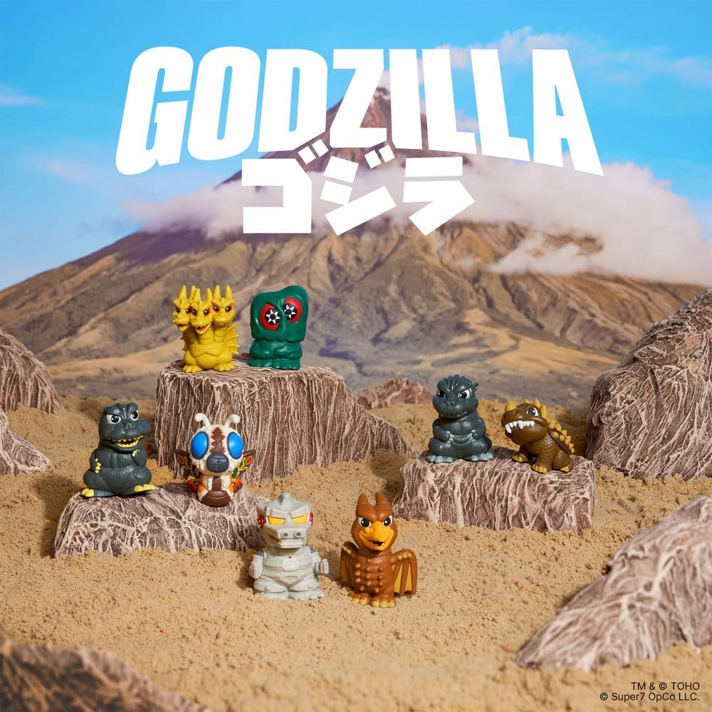 Godzilla Toho Fun! Fun! Mini Figures Wave 01 Blind Box Display (9) [4]