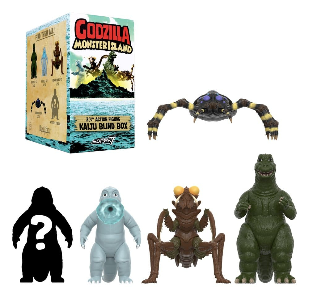 Godzilla Toho (Monster Island) Action Figure Wave 13 Blind Box Display (12) [4]