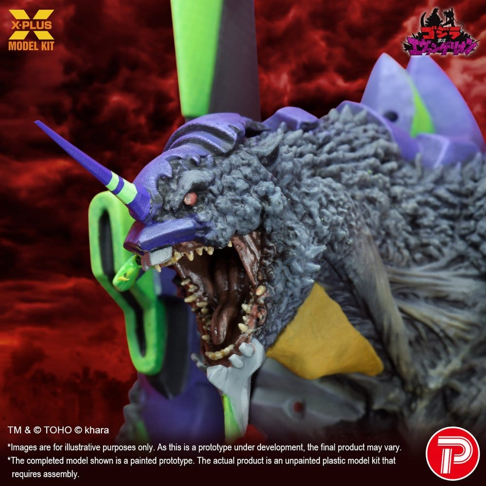 Godzilla vs. Evangelion Plastic Model Kit Evangelion Test Type-01 "G" Awakened Form 20 cm [9]