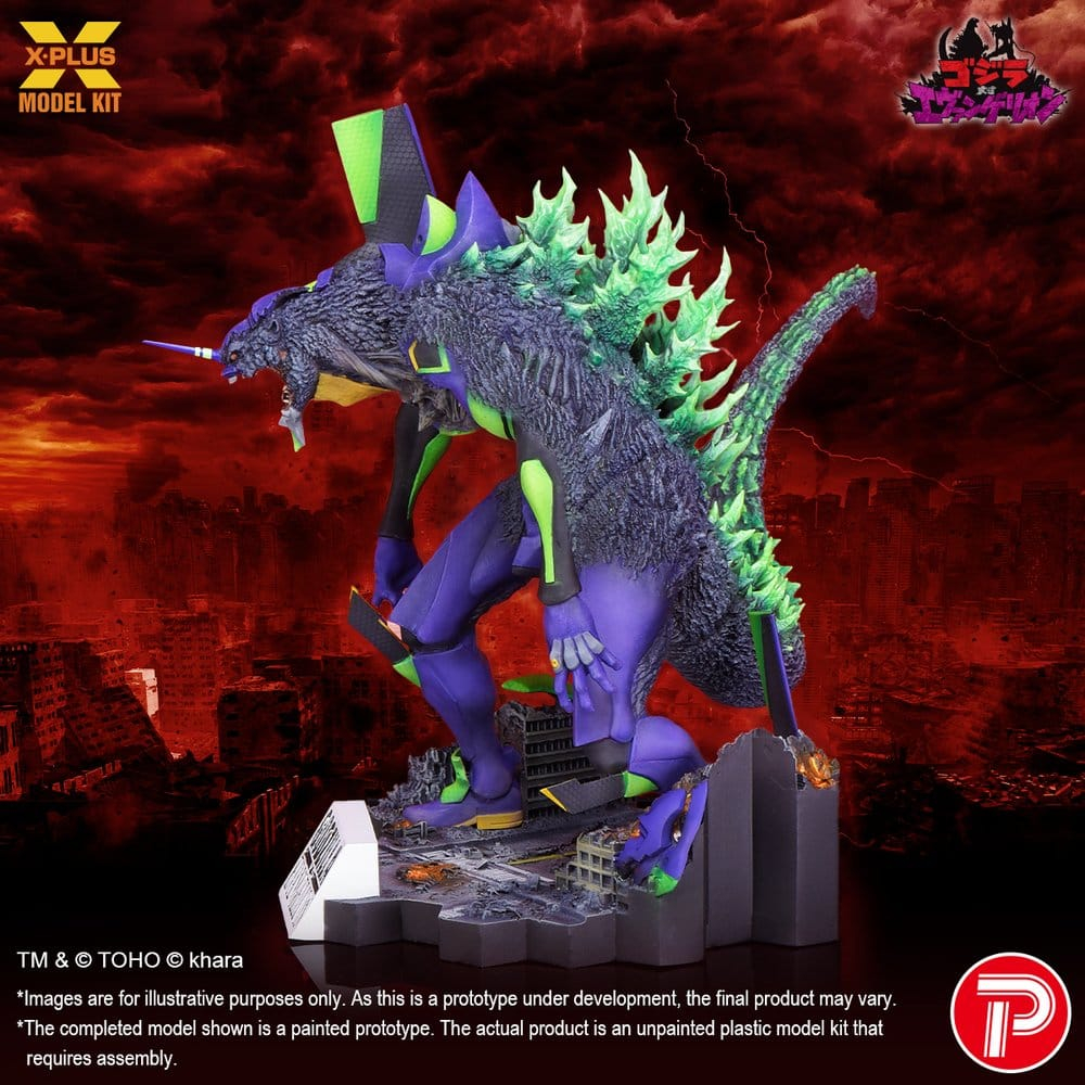 Godzilla vs. Evangelion Plastic Model Kit Evangelion Test Type-01 "G" Awakened Form 20 cm [4]