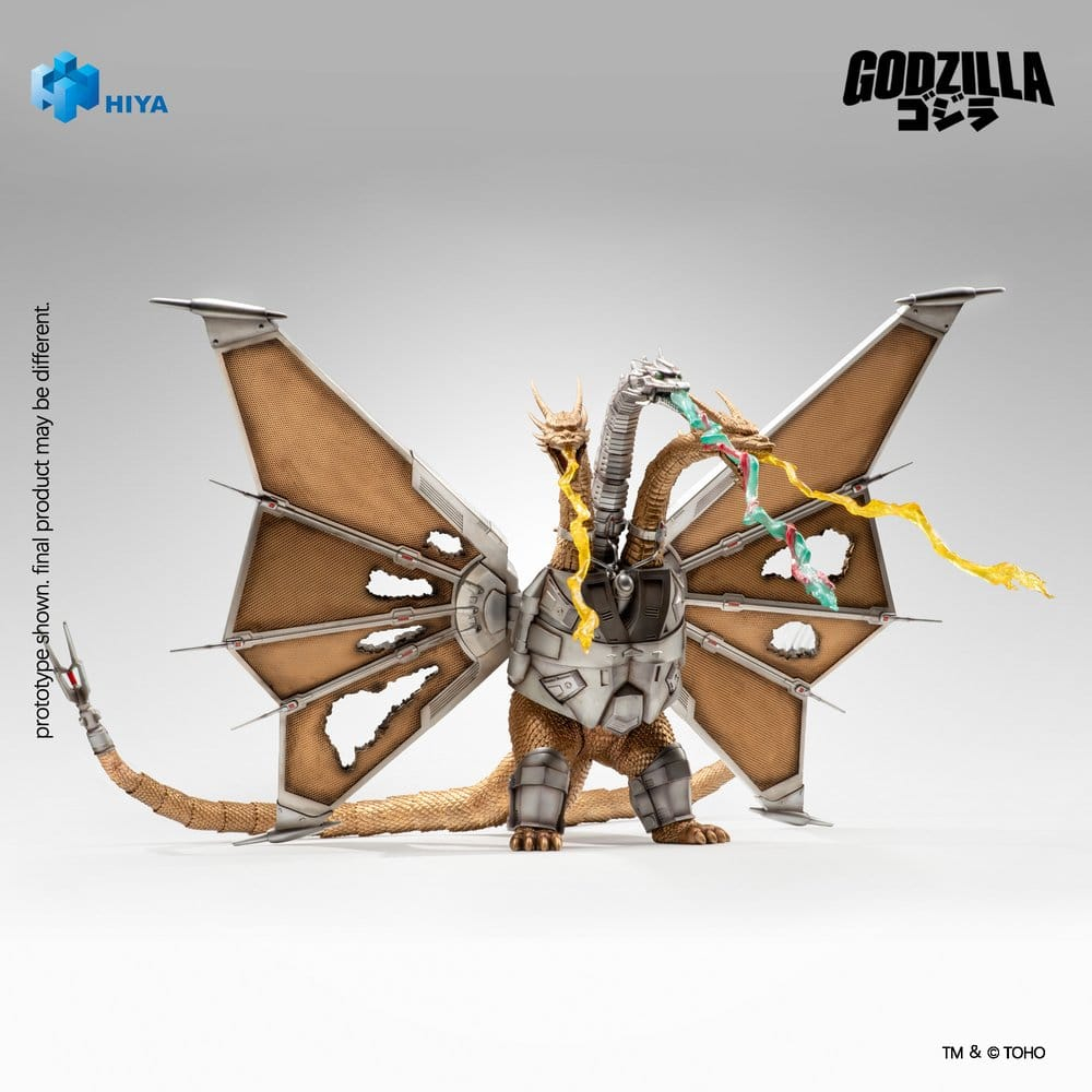 Godzilla vs. King Ghidorah Exquisite Basic Action Figure Battle Damaged Mecha King Ghidorah 33 cm [2]