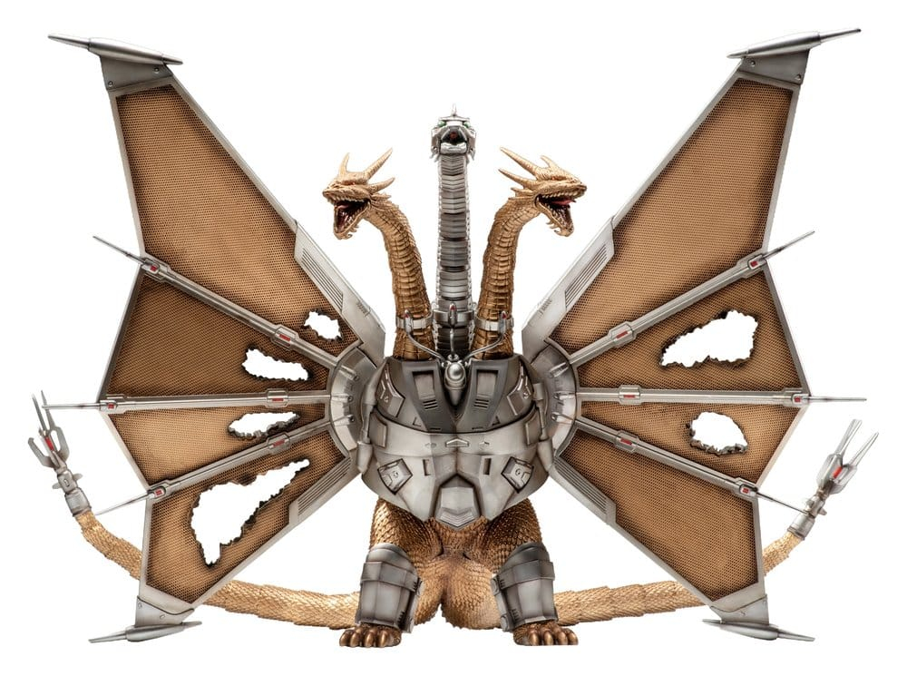 Godzilla vs. King Ghidorah Exquisite Basic Action Figure Battle Damaged Mecha King Ghidorah 33 cm [4]