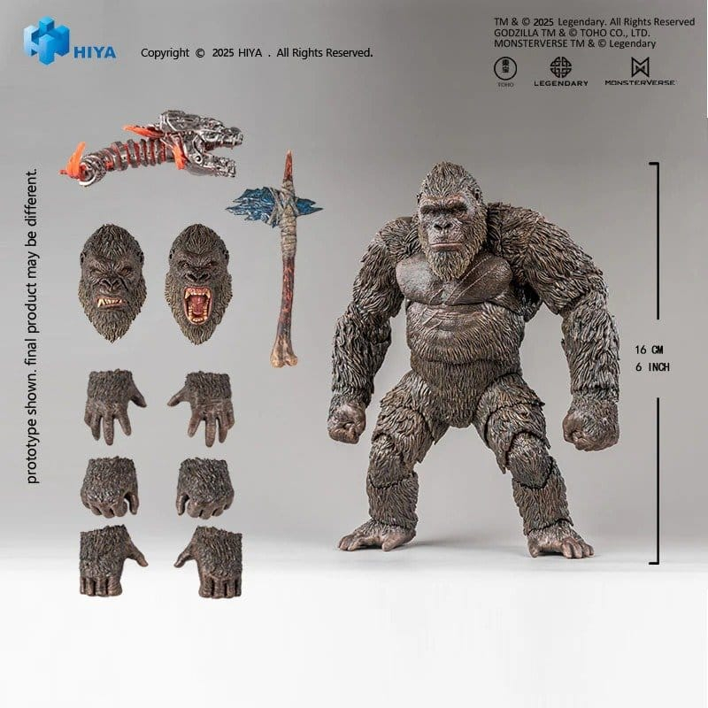 Godzilla vs. Kong Exquisite Basic Series Action Figure Kong 2.0 16 cm [3]