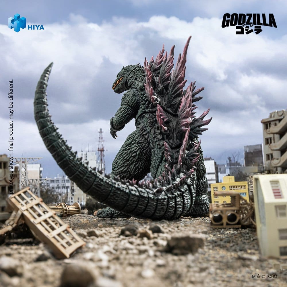 Godzilla vs. Megaguirus (2000) Exquisite Basic Series Action Figure Godzilla 18cm [4]