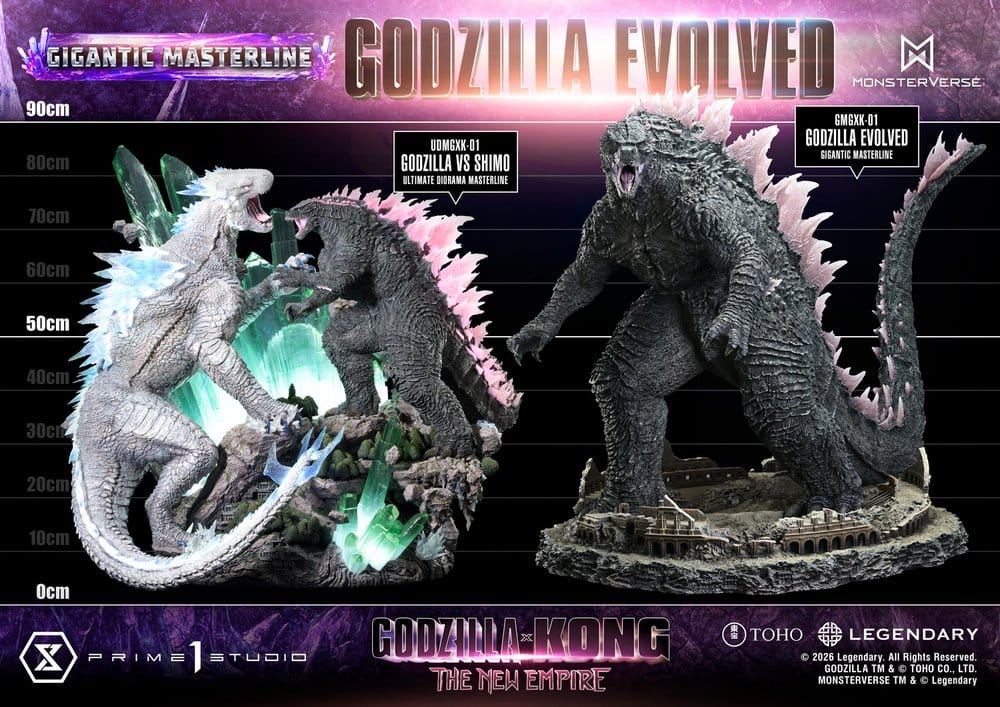 Godzilla x Kong: The New Empire (Film) Gigantic Masterline Series Statue Godzilla Evolved 93 cm [6]