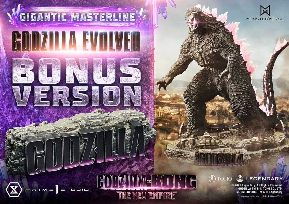 Godzilla x Kong: The New Empire (Film) Gigantic Masterline Series Statue Godzilla Evolved Bonus Ver. 93 cm [3]