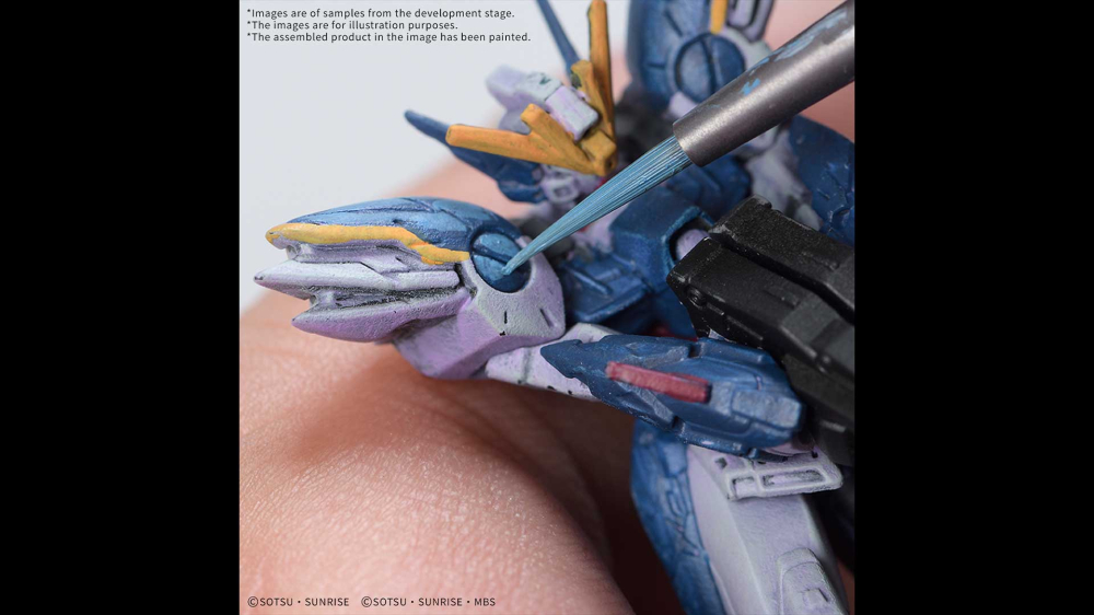 Gundam Assemble Starter Set 01 ST01 EN - continut si miniaturi exemplu de vopsire [3]