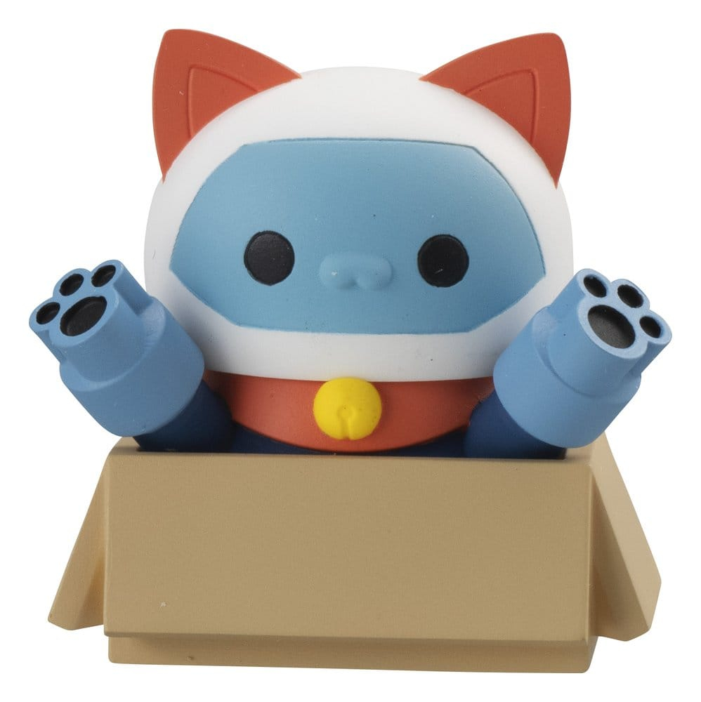 Gundam Mega Cat Project Mini Figures Nyandam We are the Earth Federation Forces! Blind Box Assortment (8) (Repeat) [8]