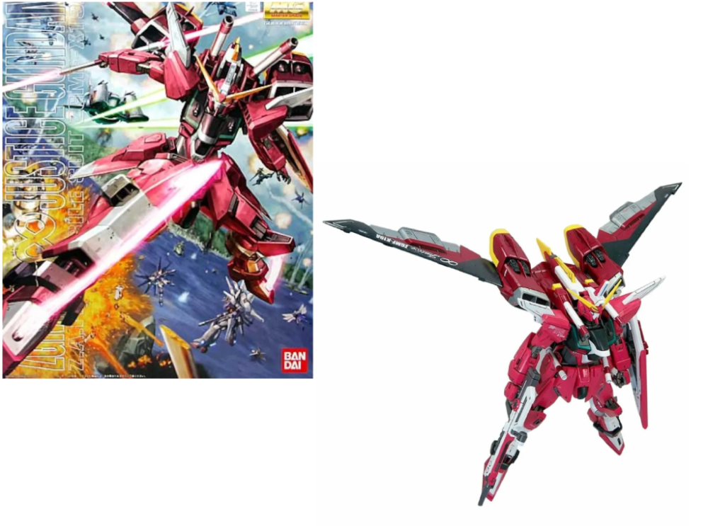 Gundam MG 1/100 ZGMF-X19A Infinite Justice – Model Kit Bandai [1]