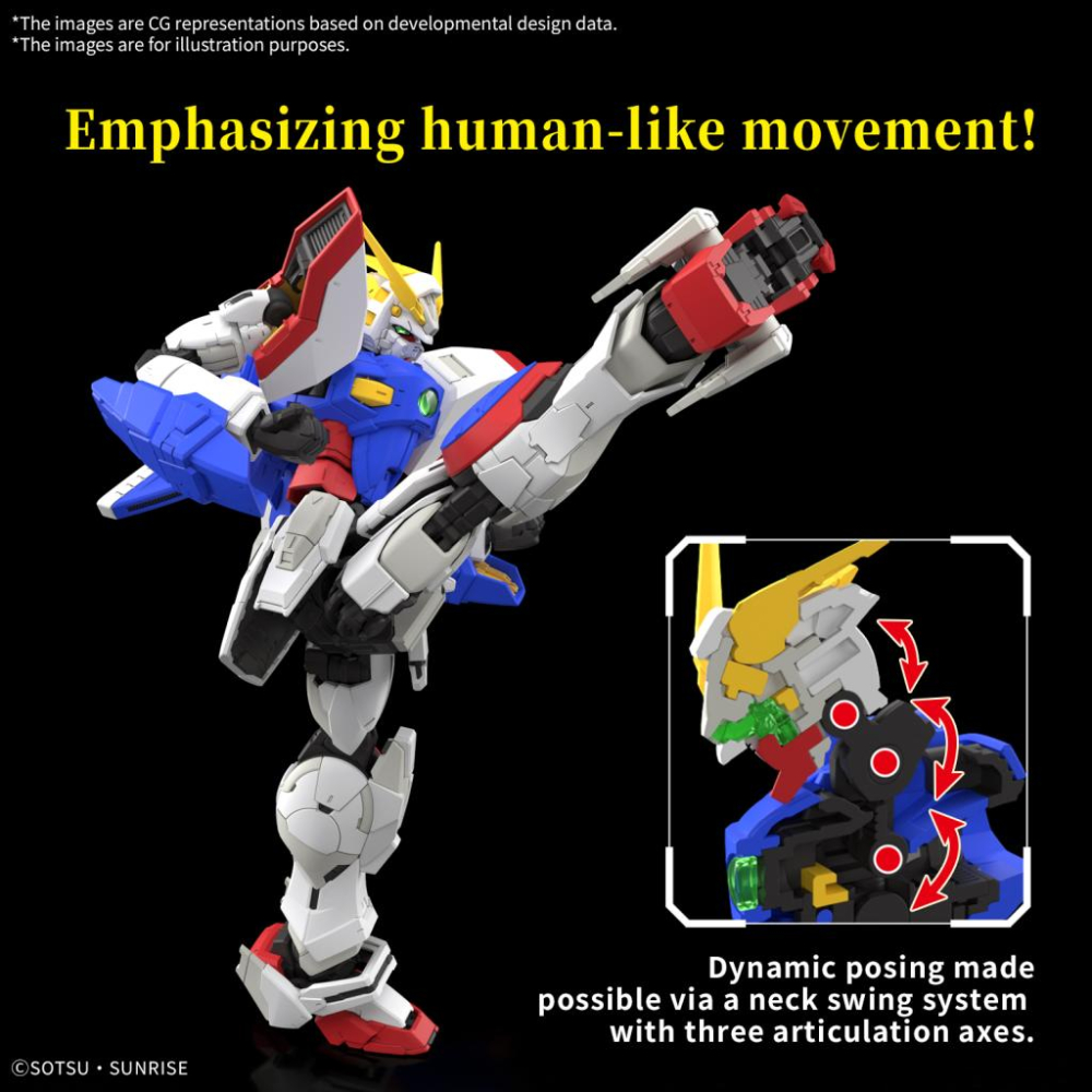 Gundam RG 1/144 Shining Gundam - Model Kit Bandai [4]