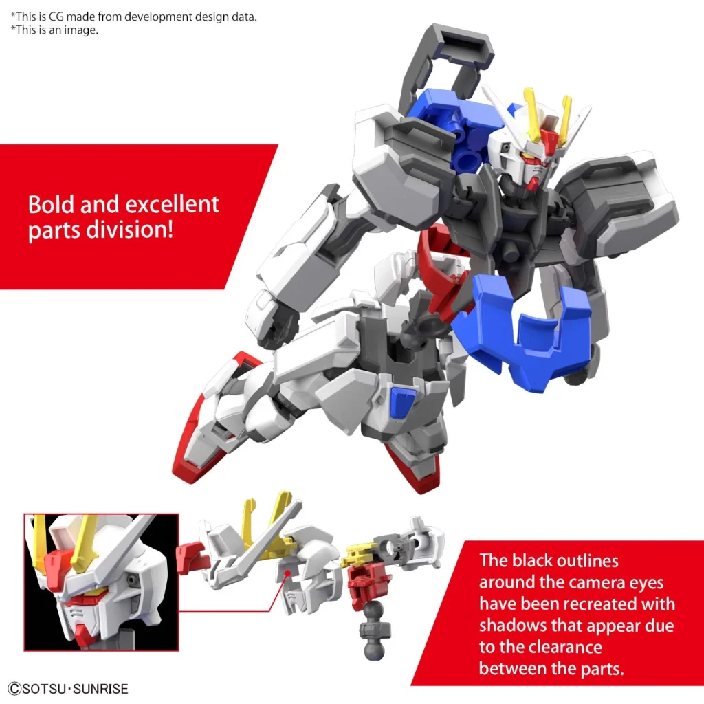 Gunpla Entry Grade 1/144 Strike Gundam Model Kit Bandai [5]