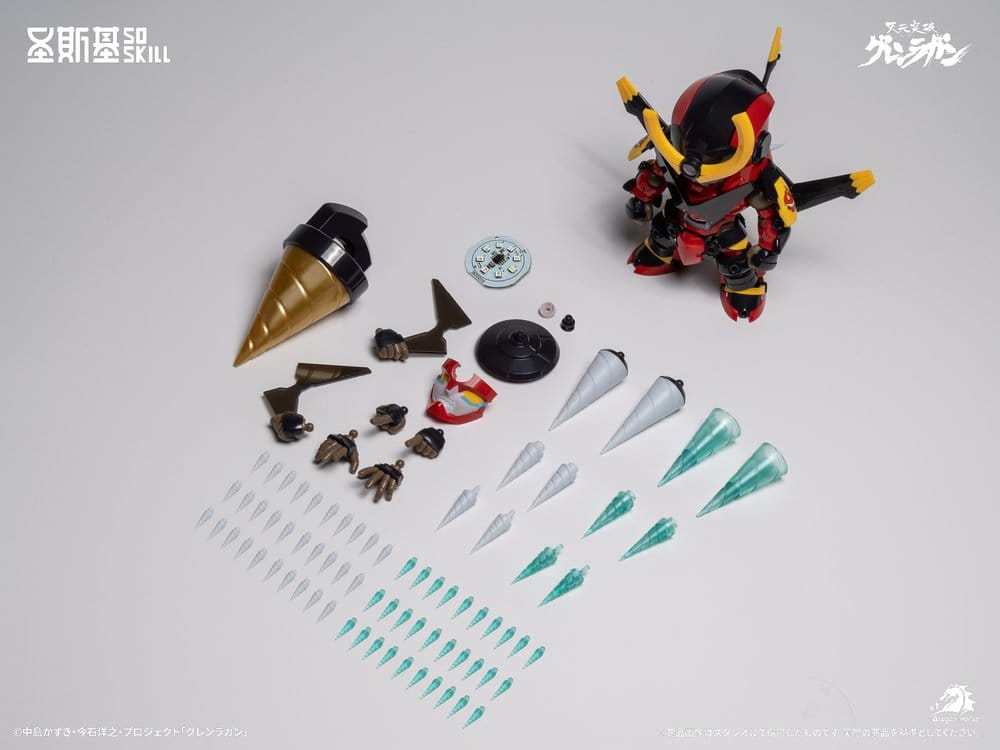 Gurren Lagann Chibi Model Kit Chibi-style Super Articulated 13 cm [11]