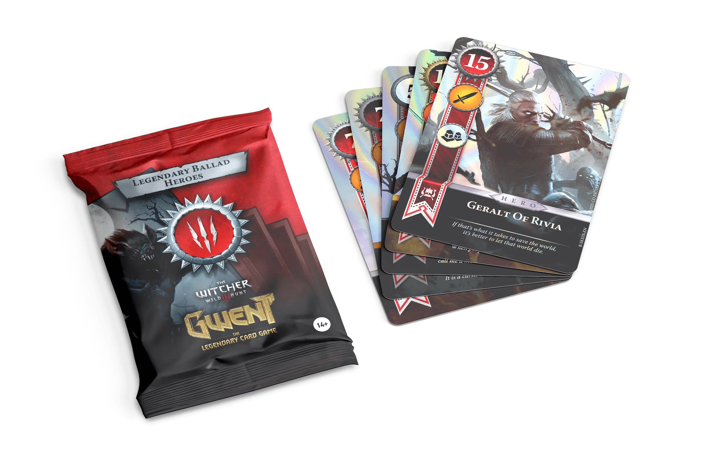 Gwent Legendary Ballad Heroes – Set 10 Carti Foil Oficiale [3]