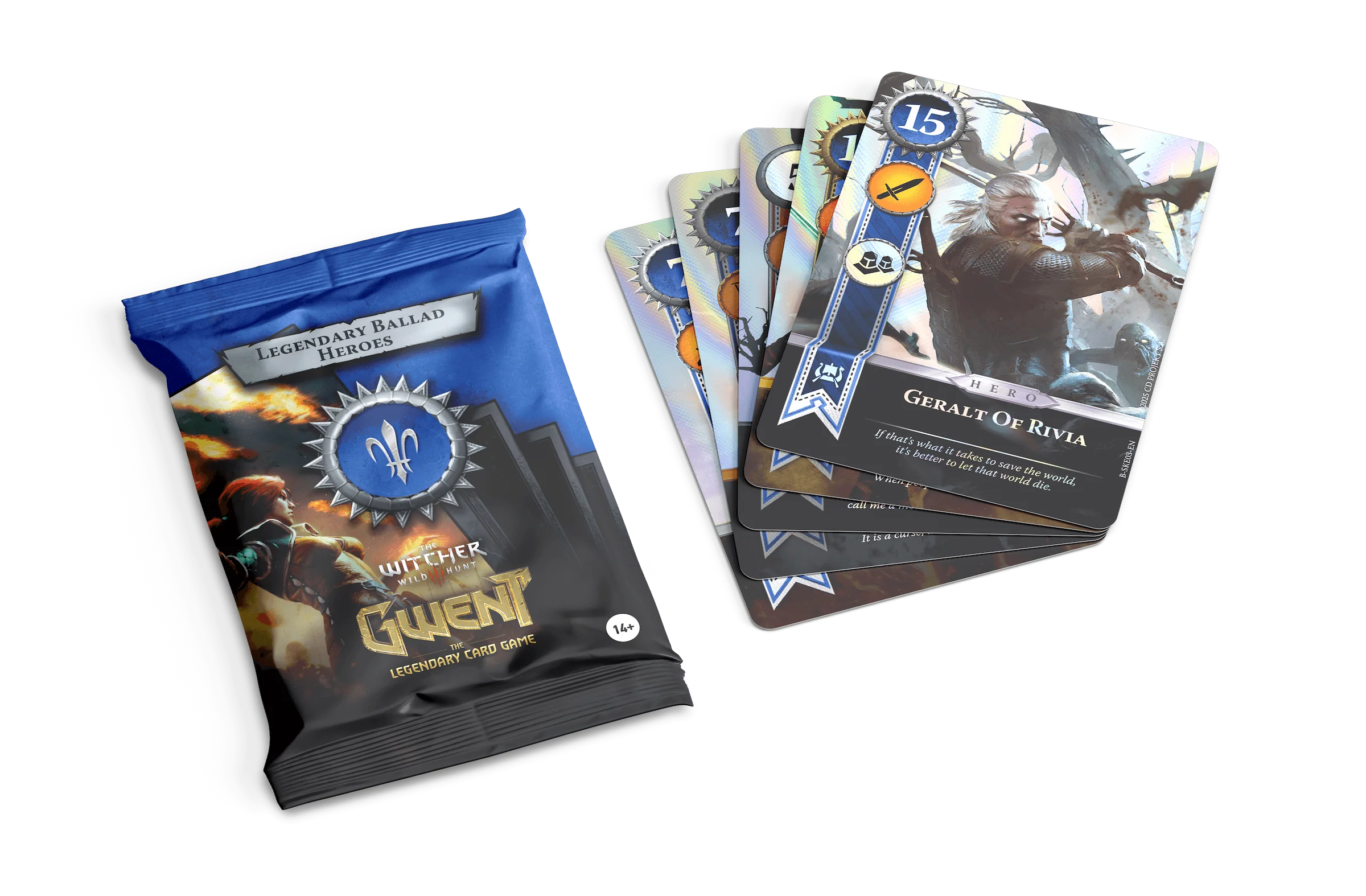 Gwent Legendary Ballad Heroes – Set 10 Carti Foil Oficiale [1]