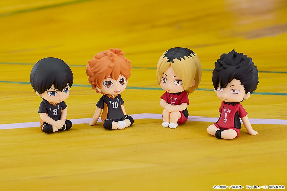 Haikyu!! Nendroid Plus: Rubber Mascot mini Statue Tetsuro Kuroo 8 cm [3]