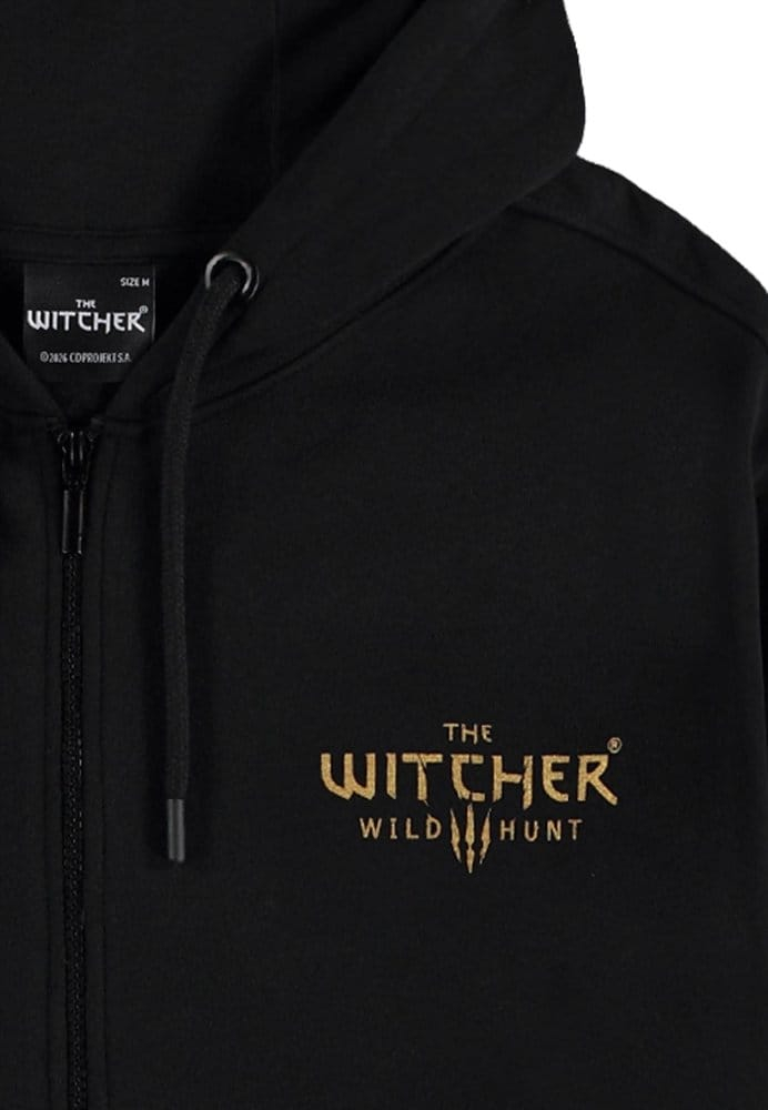 Hanorac The Witcher The Wild Hunt cu Fermoar si Gluga [4]