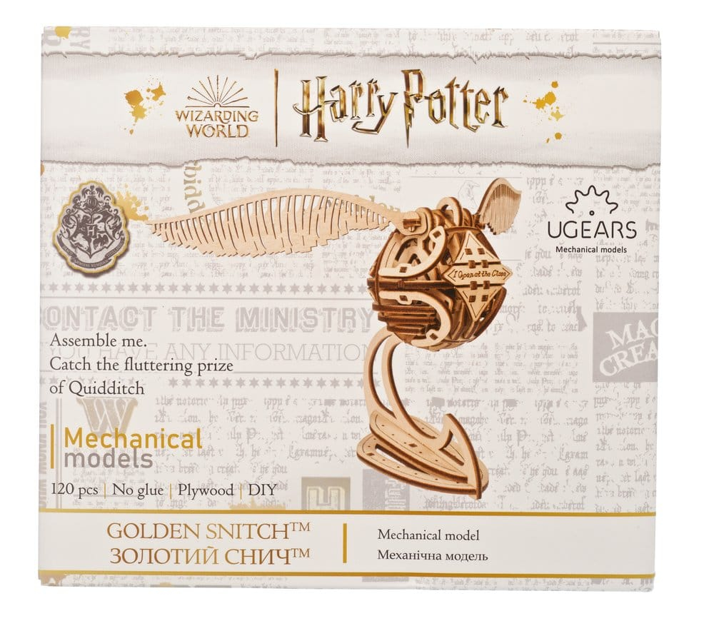 Harry Potter 3D Wooden Puzzle Golden Snitch [16]
