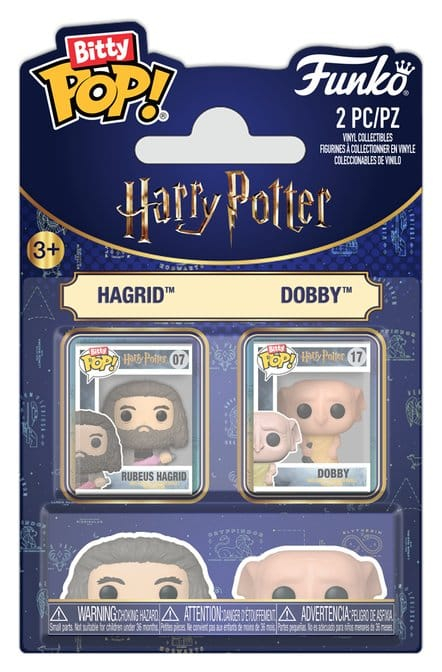 Harry Potter Bitty POP! Vinyl Figure 2-Pack Hagrid & Dobby 2 cm [6]