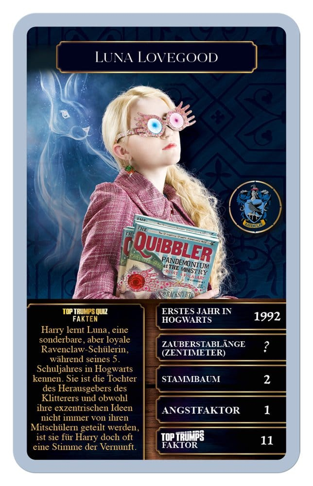 Harry Potter Card Game Top Trumps Witches and Wizards New Version *German Version* [3]