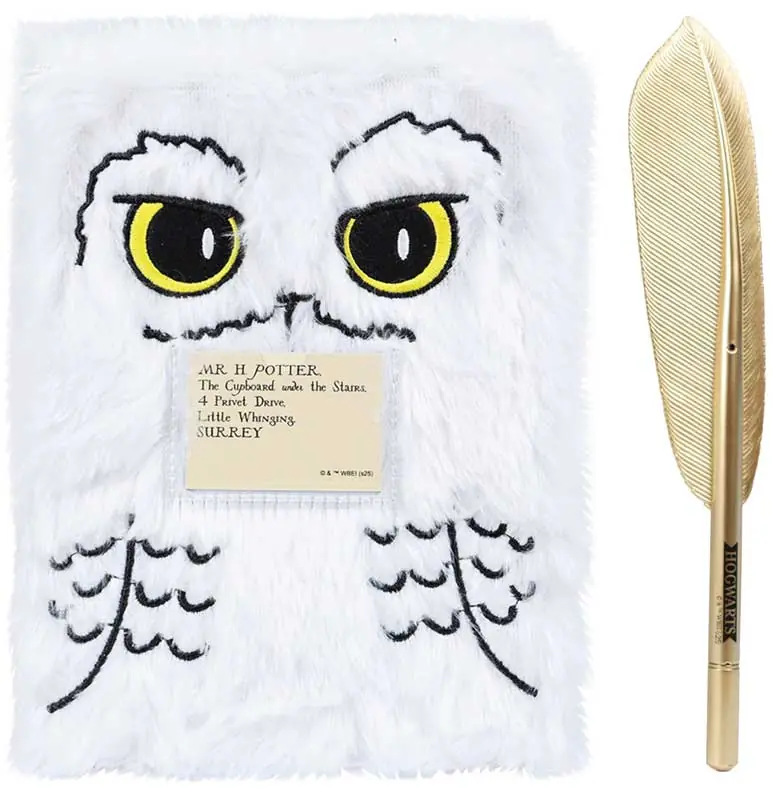 Harry Potter Hedwig Notebook & Feather Pen Set - Caiet Plus Stilou Pana [2]