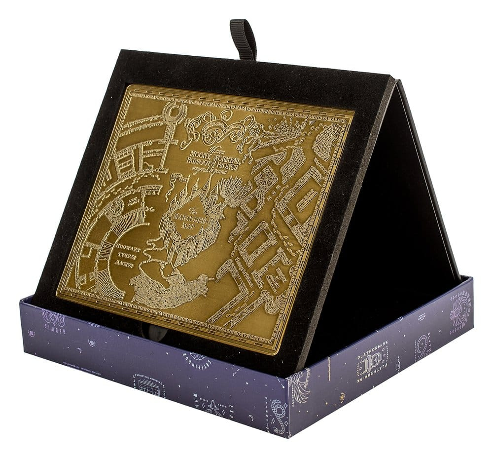 Harry Potter Replica Marauder's Map Metal Map 15 cm [10]