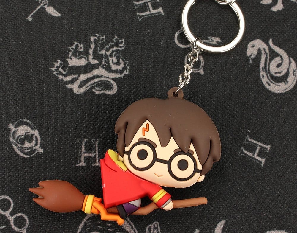 Harry Potter Rubber Keychain Harry on Broom 7 cm [4]