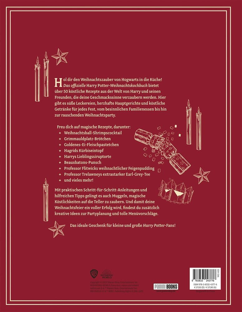 Harry Potter: The Official Christmas Cookbook *German Version* [2]