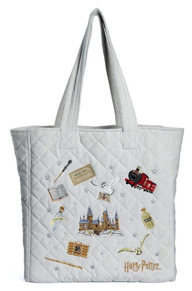 Harry Potter Tote Bag Embroidered Icons Velvet [4]