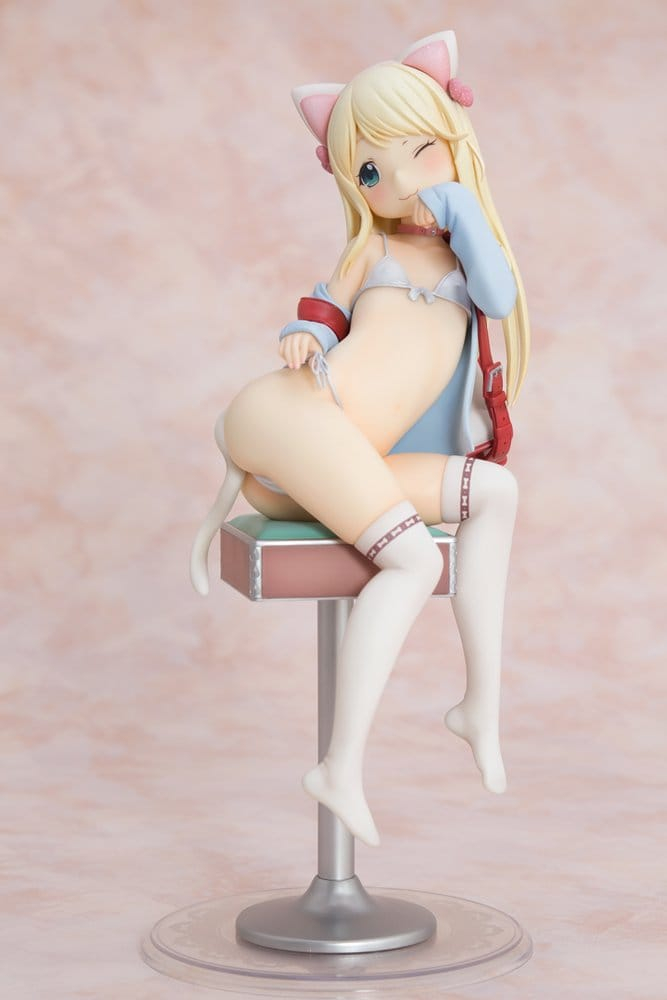 Hatsukoi Ribbon PVC Figure 1/6 Yuu White cat Ver. 25 cm [7]