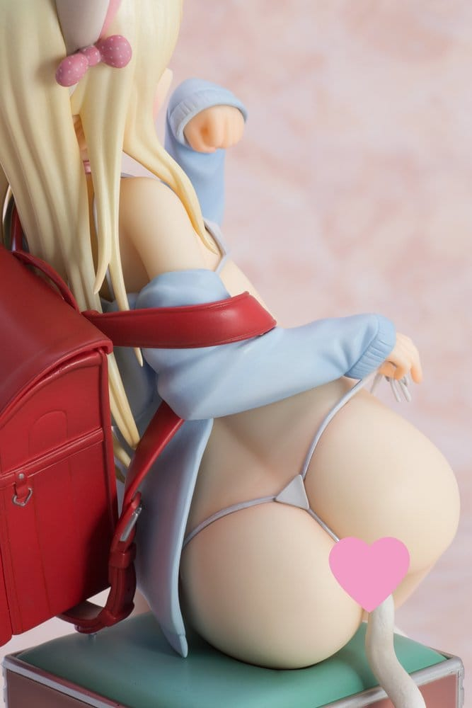 Hatsukoi Ribbon PVC Figure 1/6 Yuu White cat Ver. 25 cm [5]