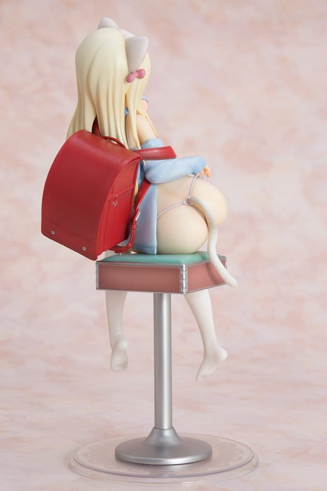 Hatsukoi Ribbon PVC Figure 1/6 Yuu White cat Ver. 25 cm [10]