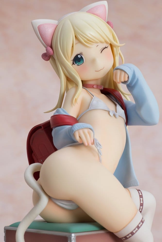 Hatsukoi Ribbon PVC Figure 1/6 Yuu White cat Ver. 25 cm [12]