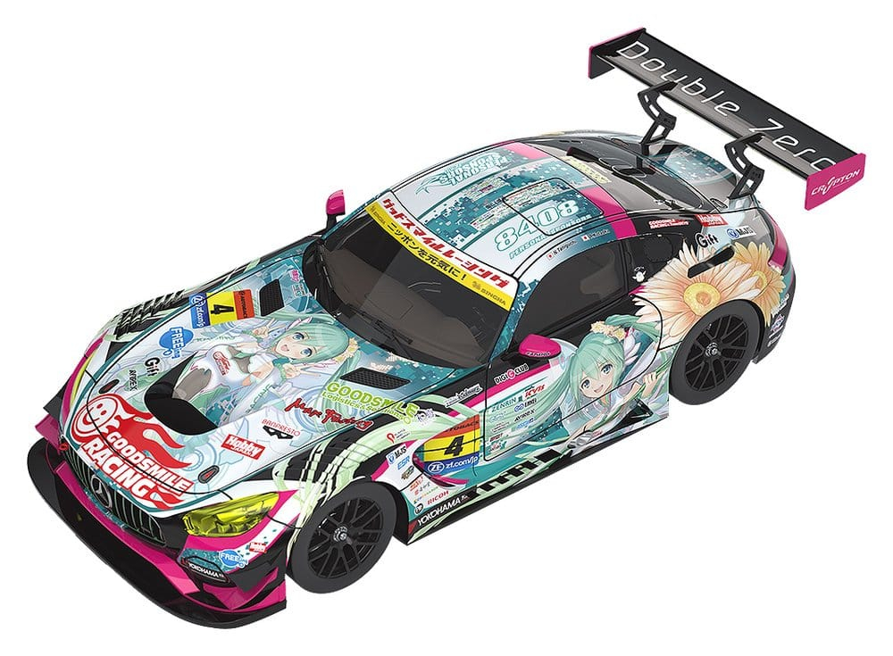 Hatsune Miku GT Project Vehicle 1/18 Good Smile Hatsune Miku AMG 2017 SUPER GT Ver. 26 cm [4]