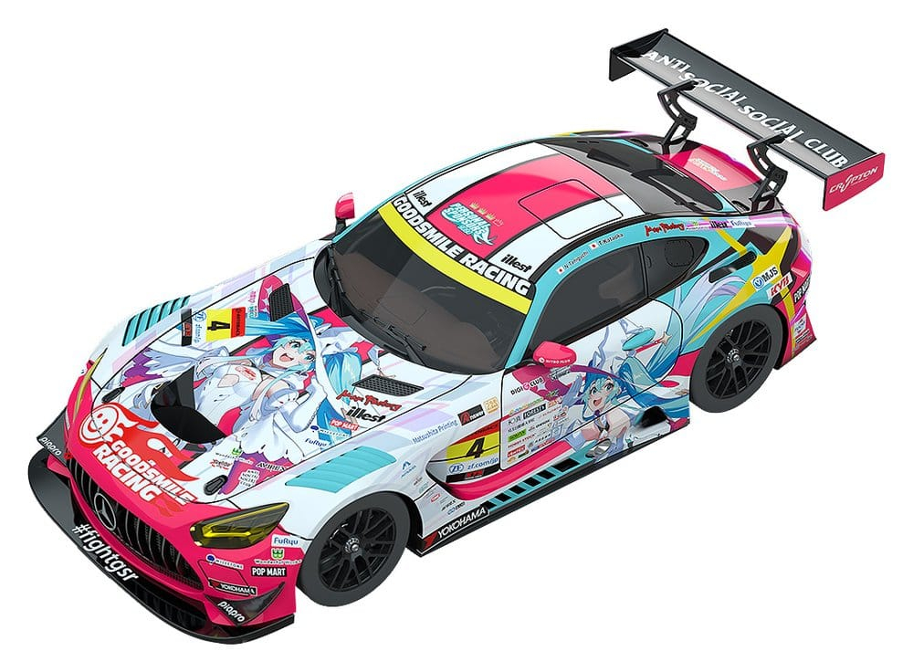 Hatsune Miku GT Project Vehicle 1/64 AMG 2024 Season Opening Ver. 7 cm [4]