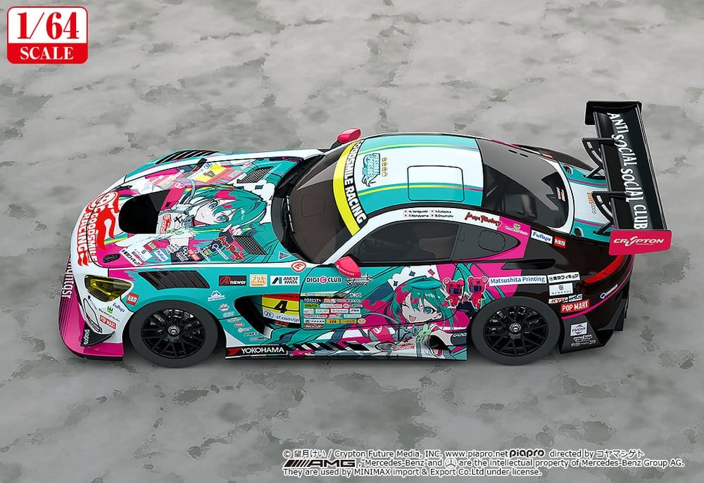 Hatsune Miku GT Project Vehicle 1/64 AMG 2025 Presentation Ver. 7 cm [3]