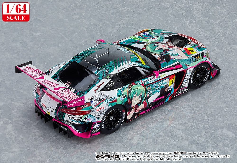 Hatsune Miku GT Project Vehicle 1/64 Hatsune Miku AMG 2020 SUPER GT Ver. 7 cm [2]