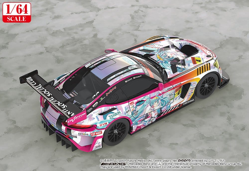 Hatsune Miku GT Project Vehicle 1/64 Hatsune Miku AMG 2021 SUPER GT Round 5 Ver. 7 cm [2]