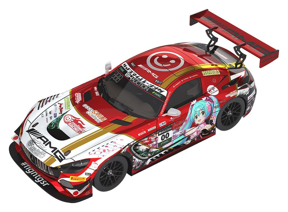 Hatsune Miku GT Project Vehicle 1/64 Mercedes-AMG Team Good Smile 2019 Suzuka 10 Hours Ver. 7 cm [4]